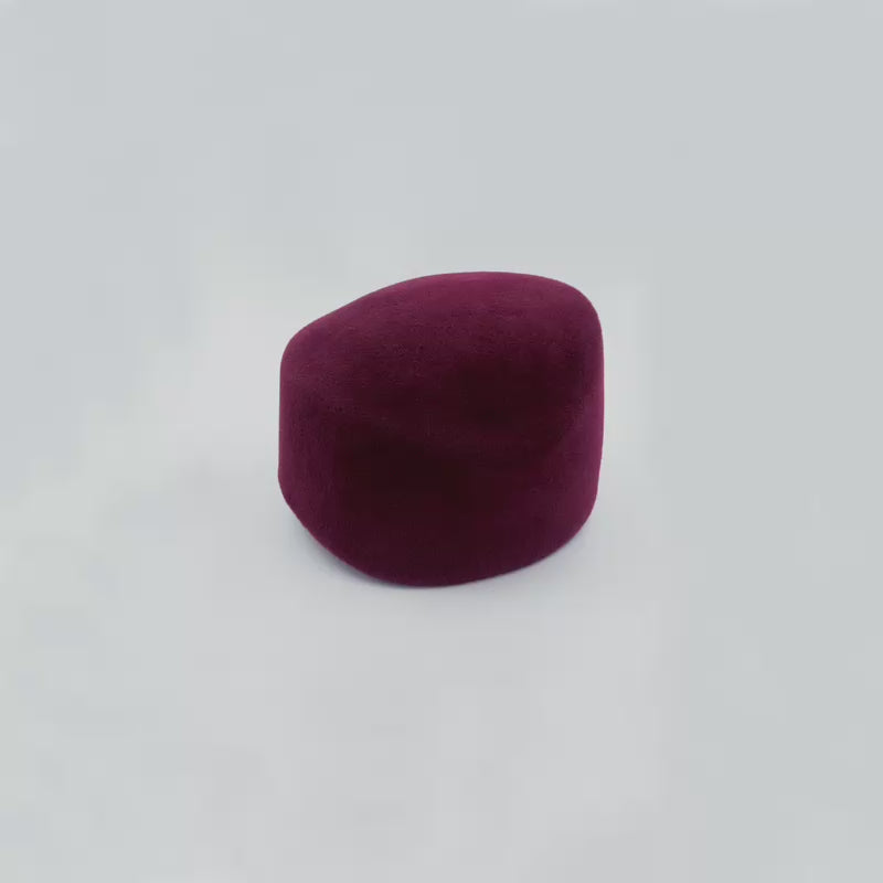 Tilt Sculptured Felt Hat
